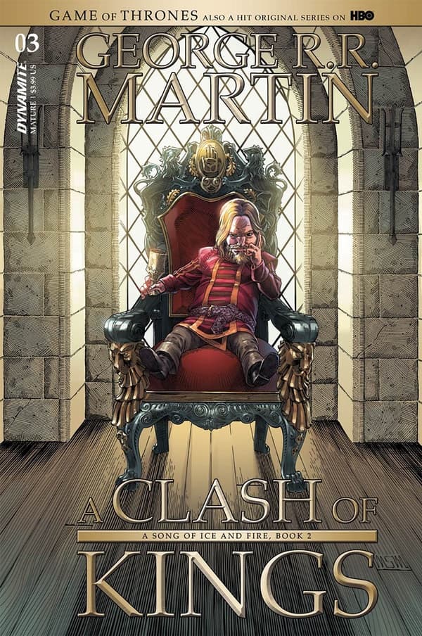 George R.R. Martin's A Clash of Kings #3 cover
