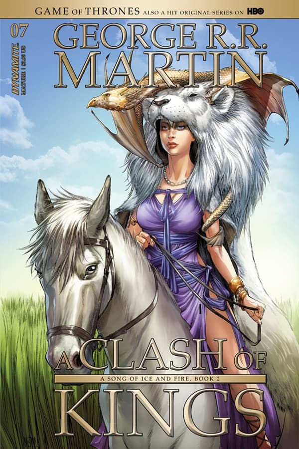 George R.R. Martin's A Clash of Kings #7 cover