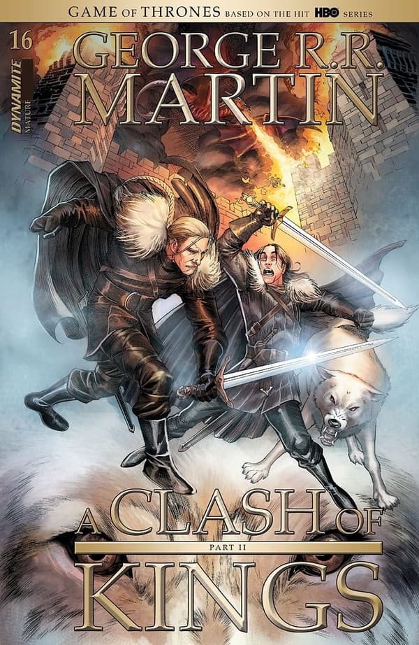 George R.R. Martin's A Clash of Kings #16 cover