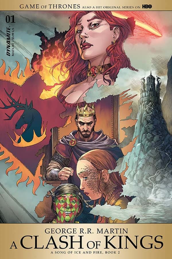 George R.R. Martin's A Clash of Kings #1 cover