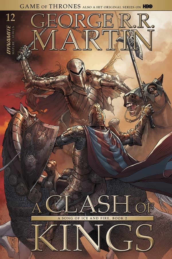 George R.R. Martin's A Clash of Kings #12 cover