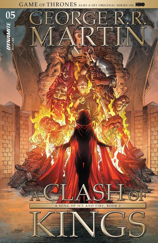 George R.R. Martin's A Clash of Kings #5 cover