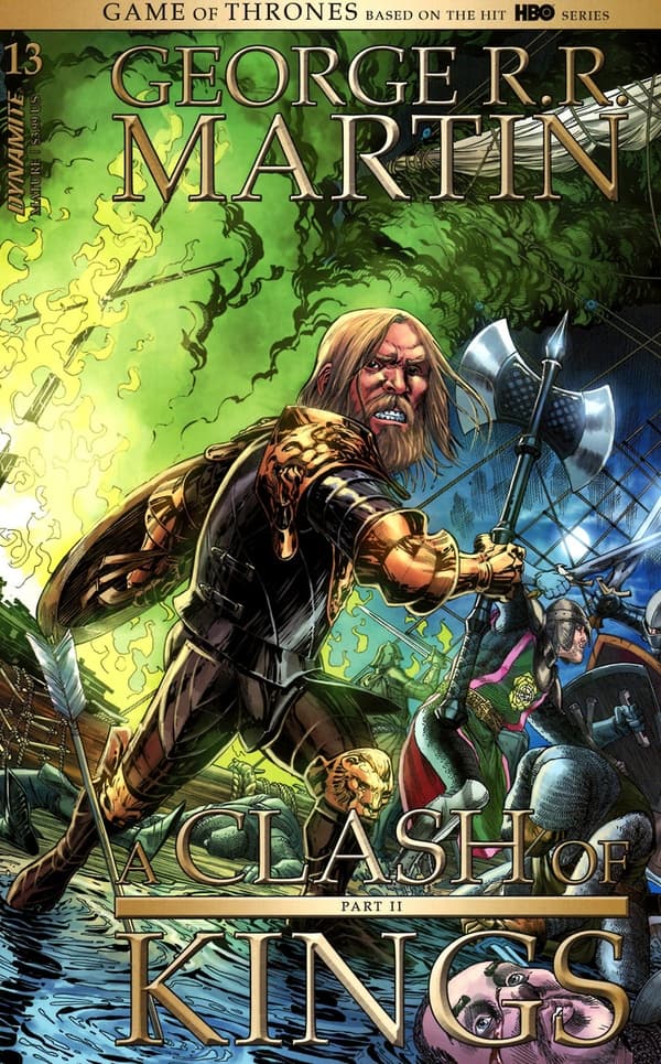 George R.R. Martin's A Clash of Kings #13 cover