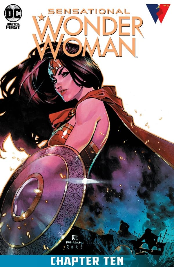 Sensational Wonder Woman #10 cover