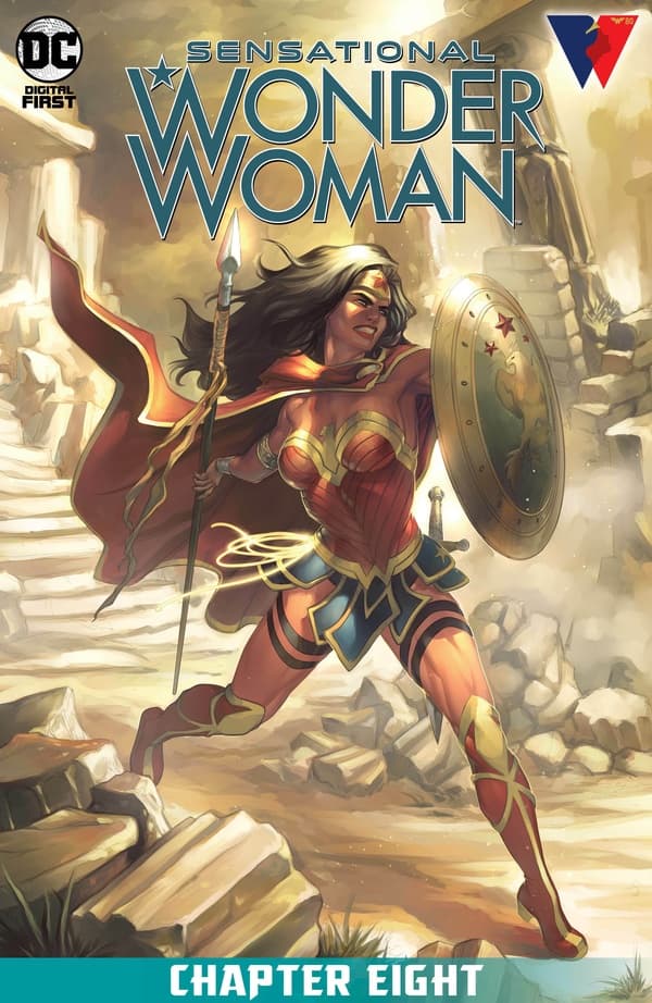 Sensational Wonder Woman #8 cover