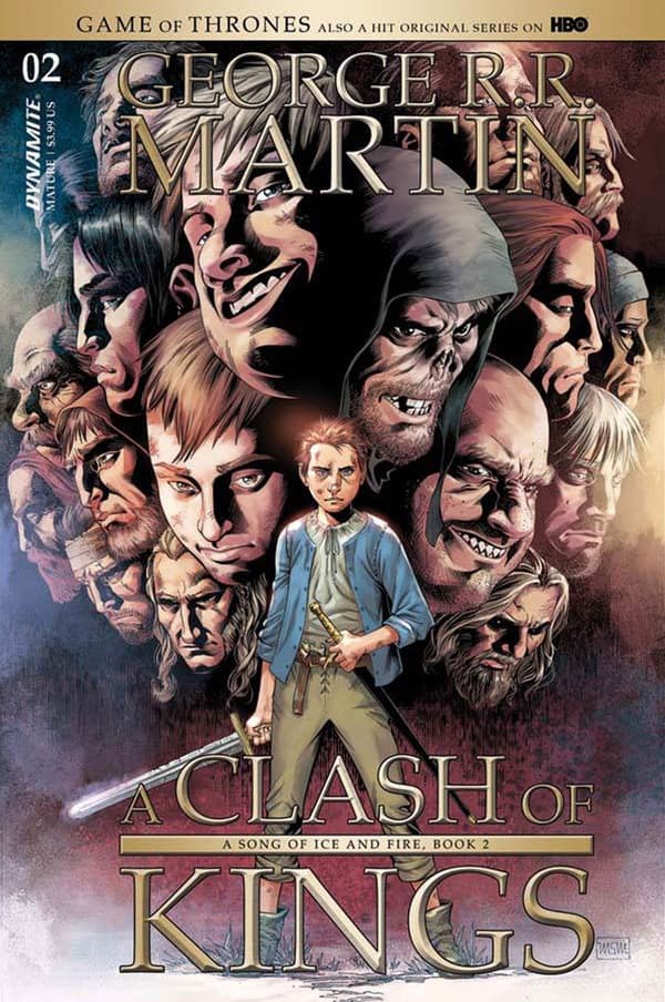 George R.R. Martin's A Clash of Kings #2 cover