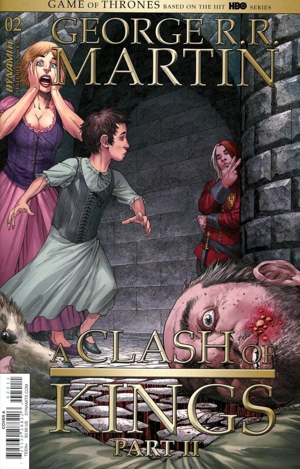 George R.R. Martin's A Clash of Kings #2 cover