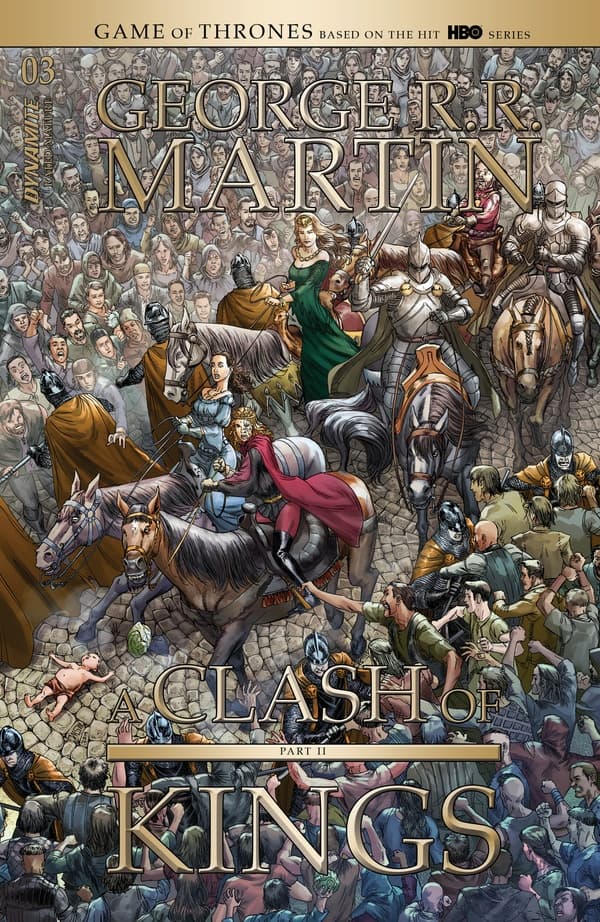 George R.R. Martin's A Clash of Kings #3 cover