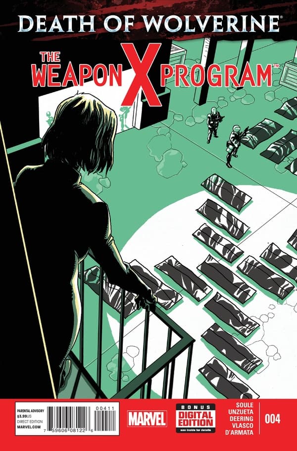 Death of Wolverine: The Weapon X Program #4 cover