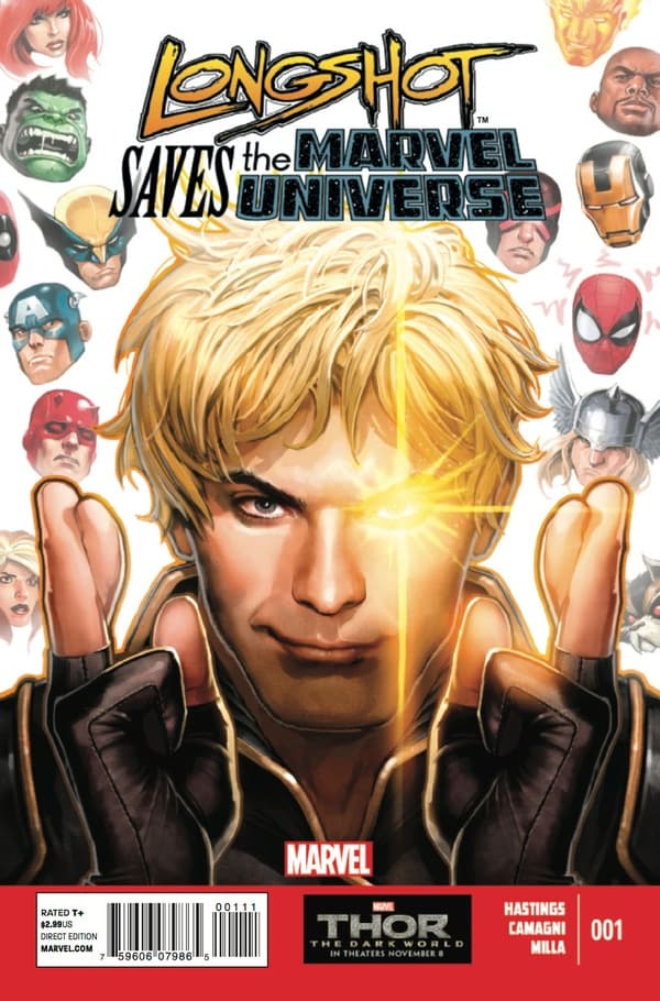 Longshot Saves the Marvel Universe #1 cover