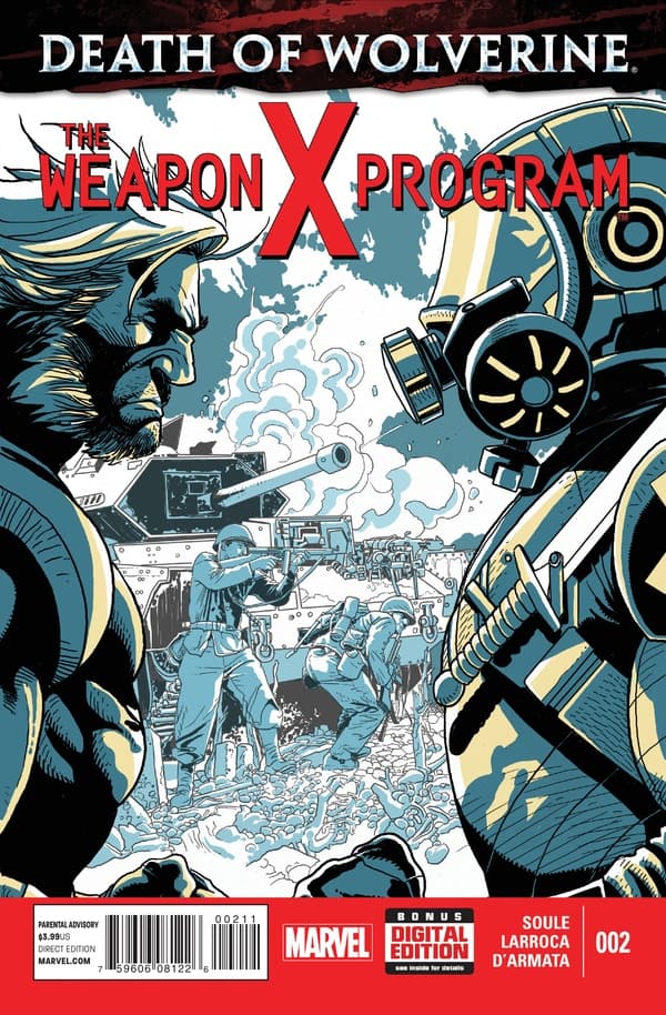 Death of Wolverine: The Weapon X Program #2 cover