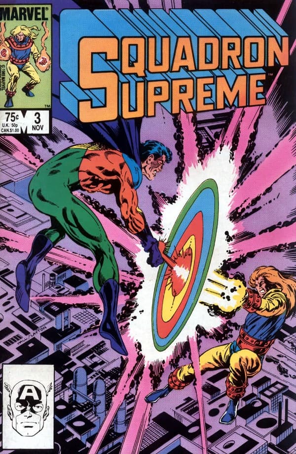 Squadron Supreme #3 cover