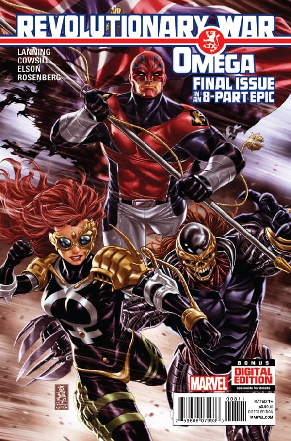 Revolutionary War: Omega #1 cover