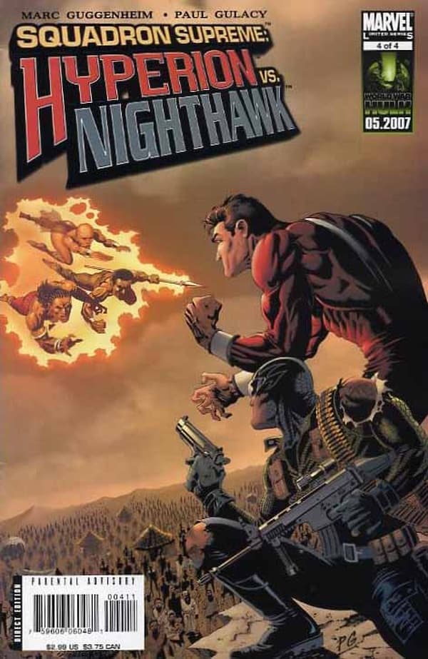 Squadron Supreme: Hyperion vs. Nighthawk #4
