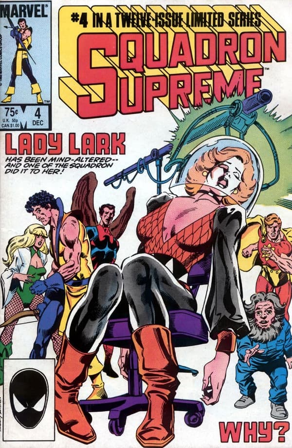 Squadron Supreme #4 cover