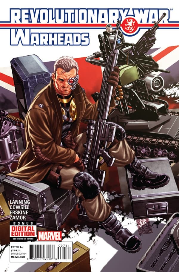 Revolutionary War: Warheads #1 cover