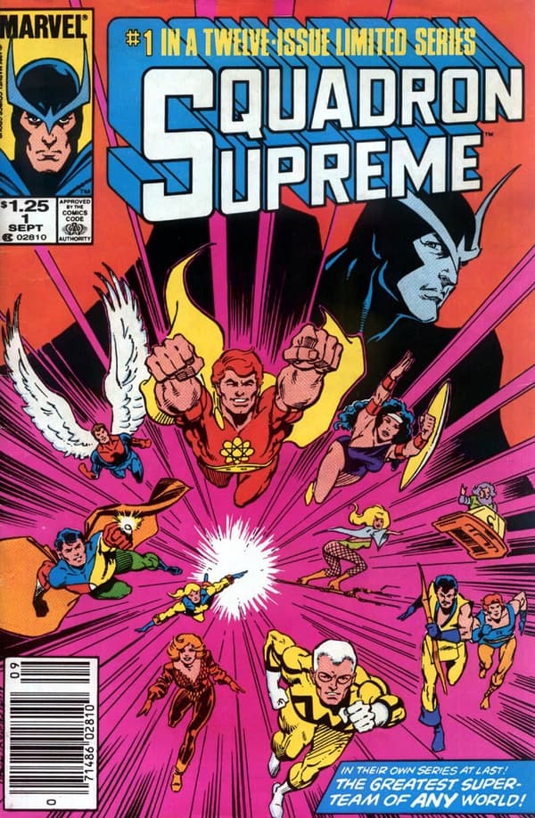 Squadron Supreme #1 cover