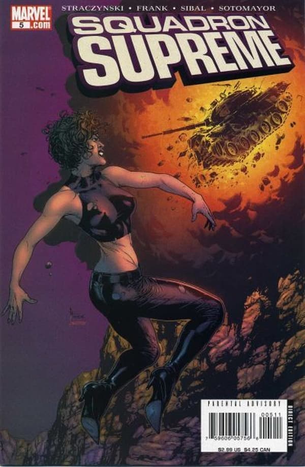Squadron Supreme #5 cover