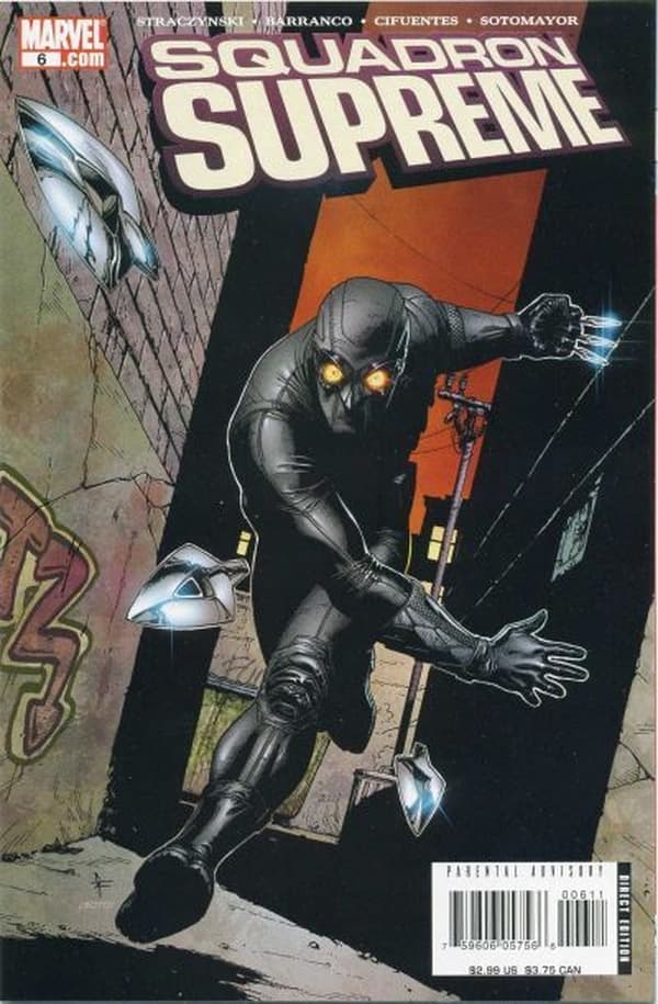 Squadron Supreme #6 cover