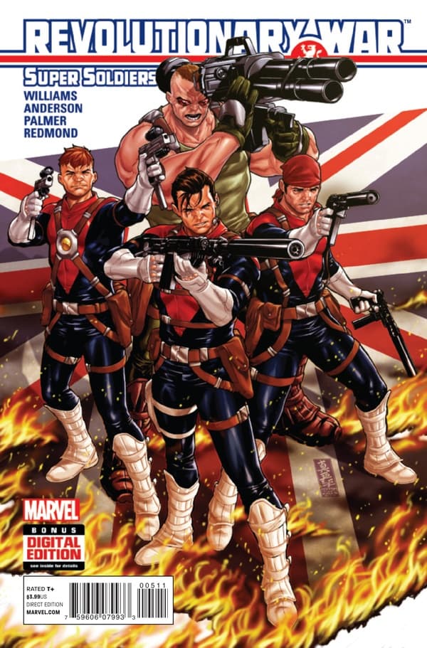 Revolutionary War: SuperSoldiers #1 cover