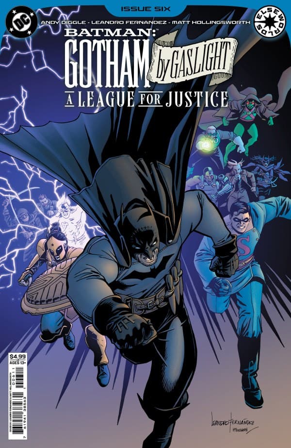 Batman: Gotham by Gaslight - A League for Justice #6 cover