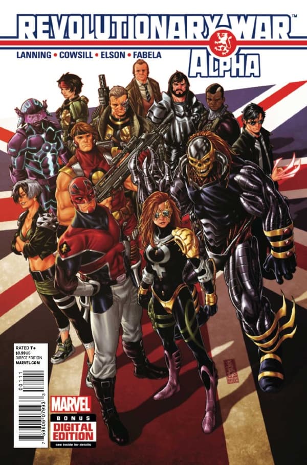 Revolutionary War: Alpha #1 cover