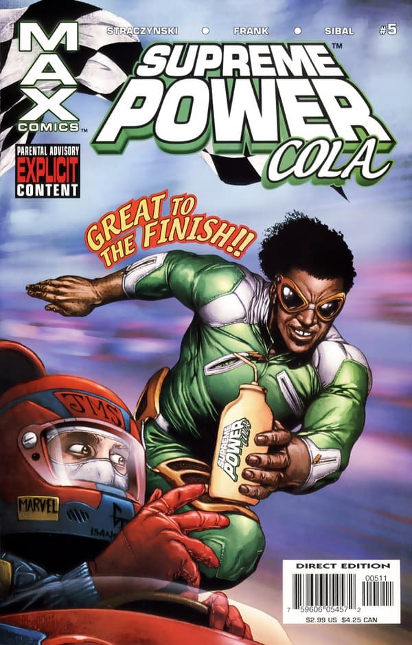 Supreme Power #5 cover
