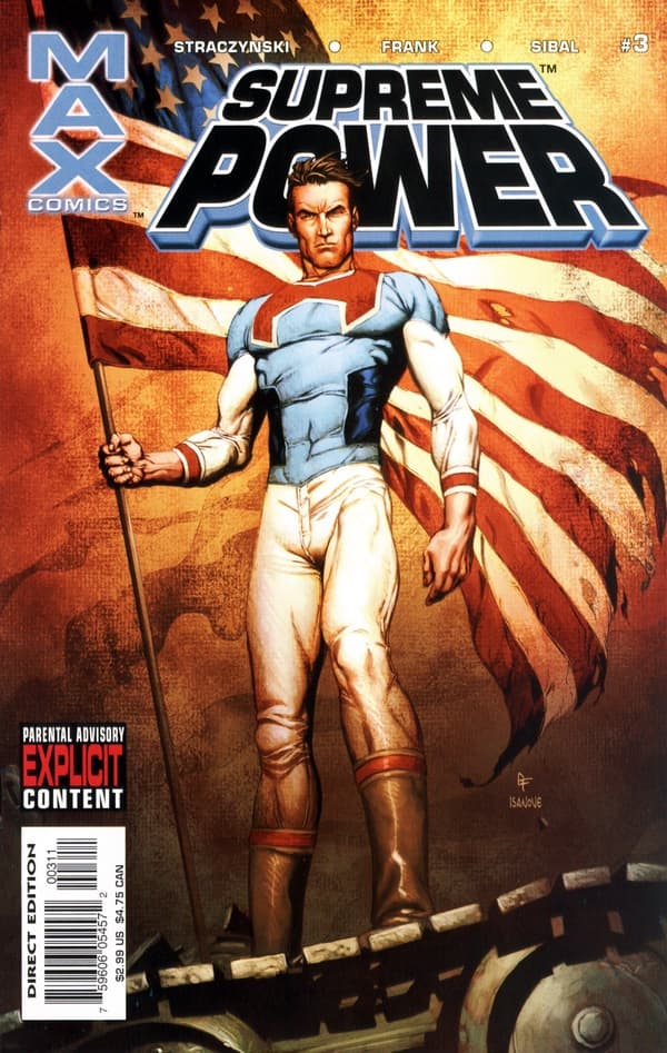 Supreme Power #3 cover