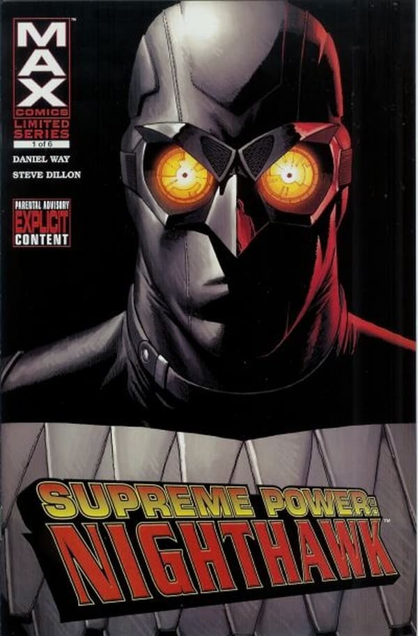 Supreme Power: Nighthawk cover — © Marvel Comics