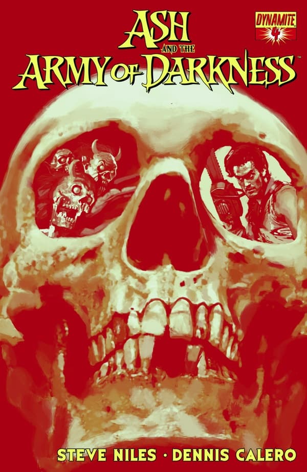 Ash and the Army of Darkness #4 cover