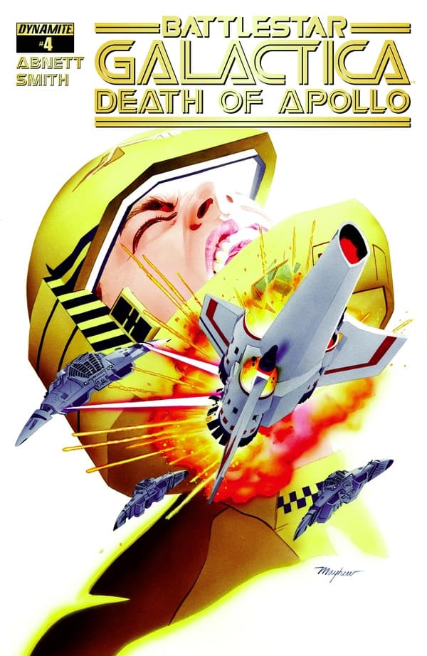 (Classic) Battlestar Galactica: The Death of Apollo #4 cover