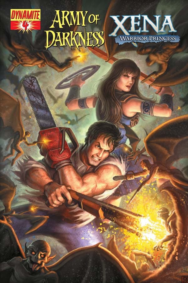 Army of Darkness vs. Xena: Why Not? #4 cover