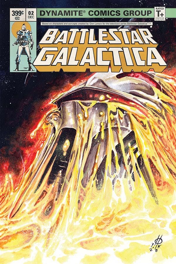 Battlestar Galactica (Classic) #2 cover