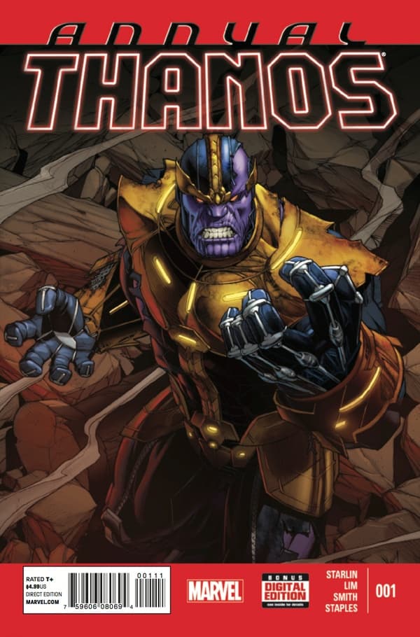 Thanos Annual #1 cover