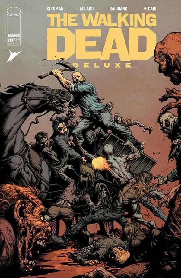 The Walking Dead Deluxe #129 cover