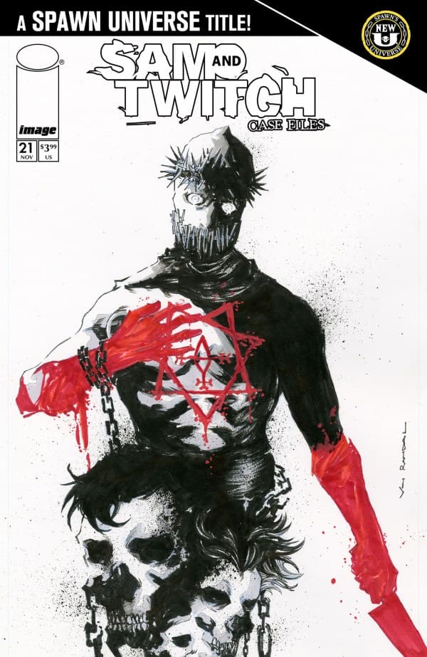 Sam and Twitch Case Files #21 cover