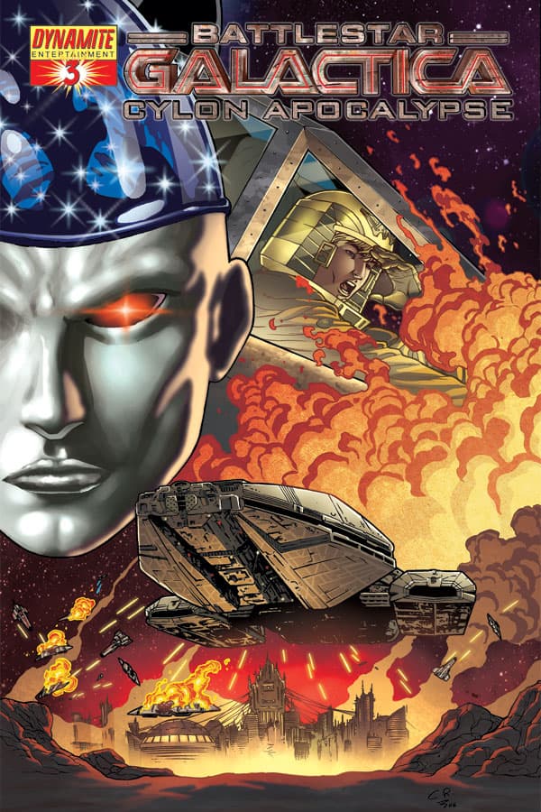 Battlestar Galactica: Cylon Apocalypse #3 cover