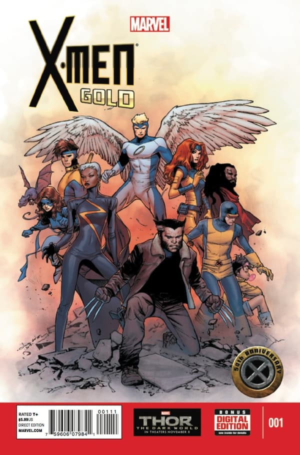 X-Men Gold #1 cover