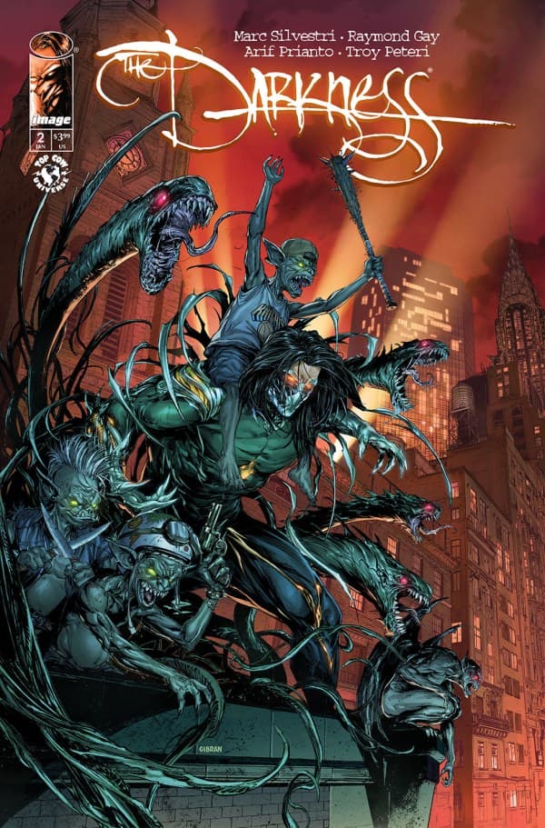 The Darkness #2 cover