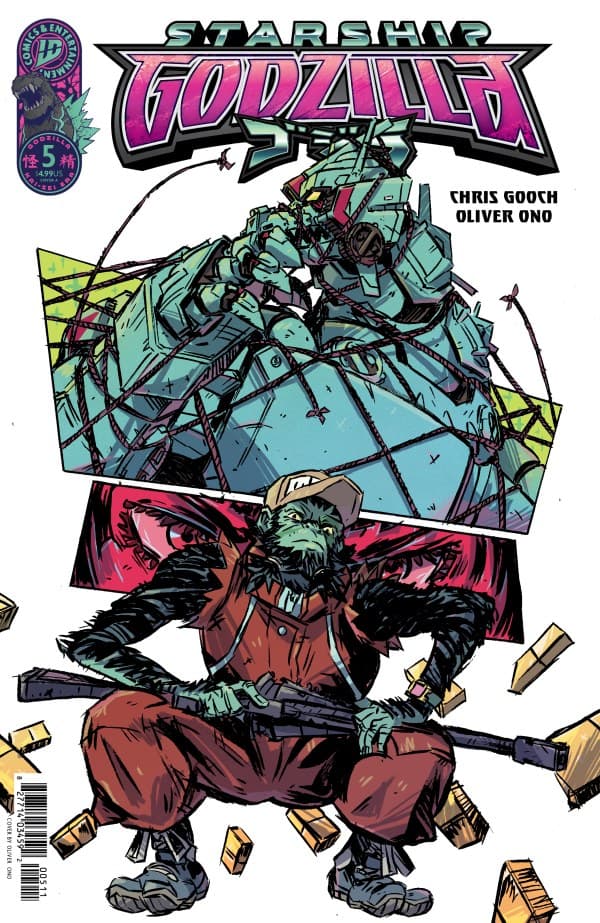 Starship Godzilla #5 cover