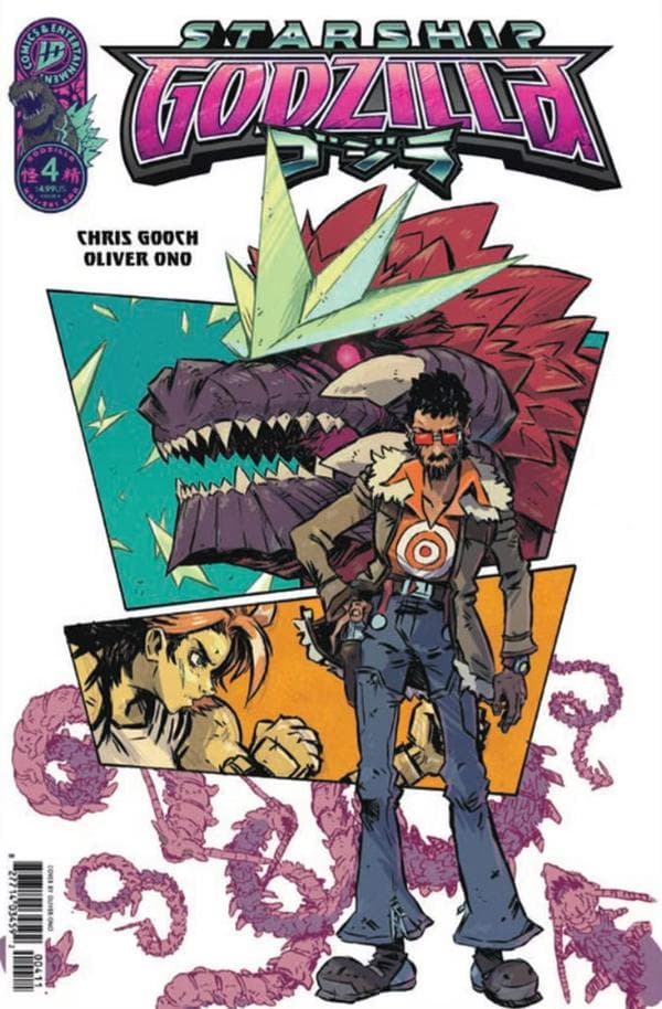 Starship Godzilla #4 cover