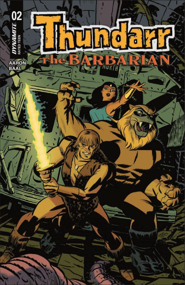 Thundarr the Barbarian #2 cover
