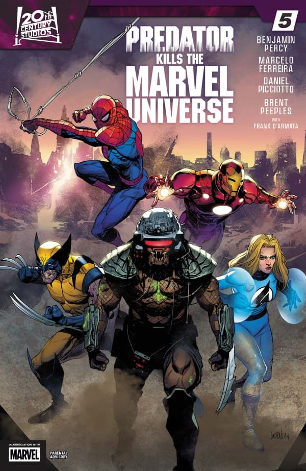 Predator Kills the Marvel Universe #5