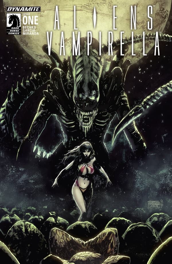 Aliens / Vampirella #1 cover