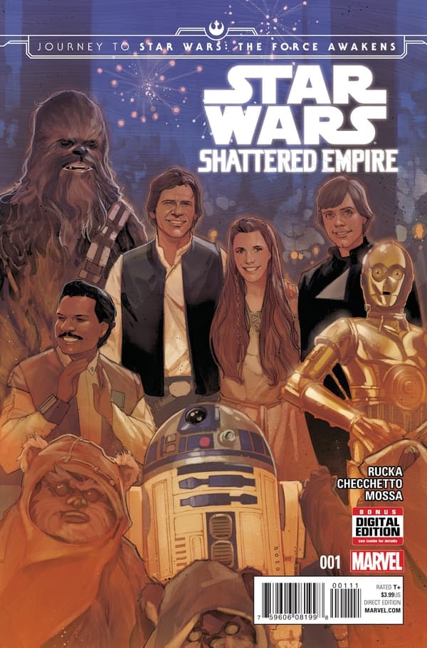 Journey to Star Wars: The Force Awakens - Shattered Empire #1 cover