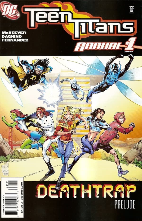 Teen Titans Annual 2009 #1 cover
