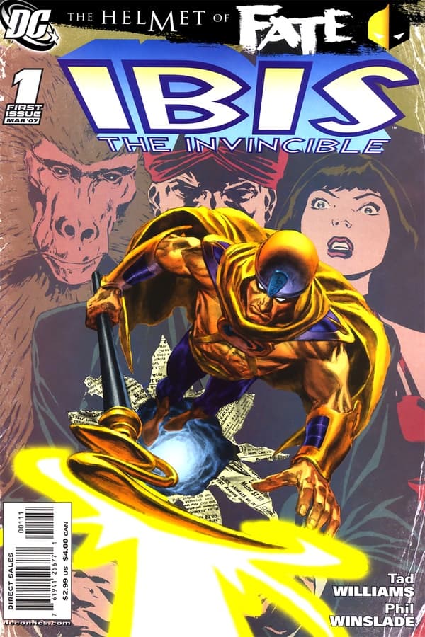 Helmet of Fate: Ibis the Invincible #1 cover