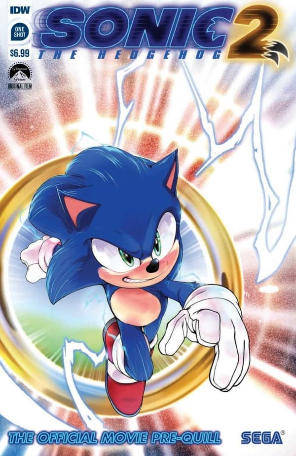 Sonic the Hedgehog 2: The Official Movie Pre-Quill #1 cover