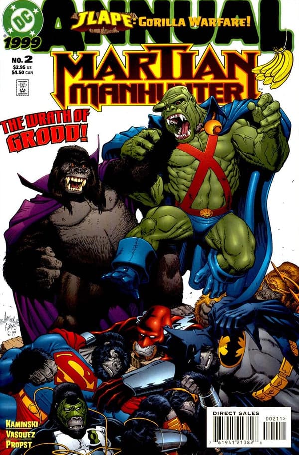 Martian Manhunter Annual #2 cover