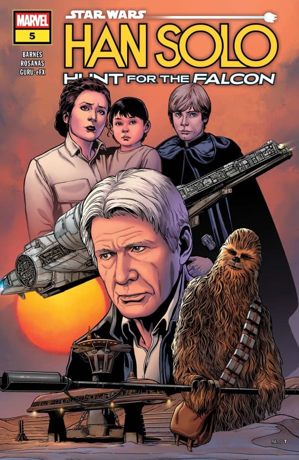 Star Wars: Han Solo - Hunt for the Falcon #5 cover